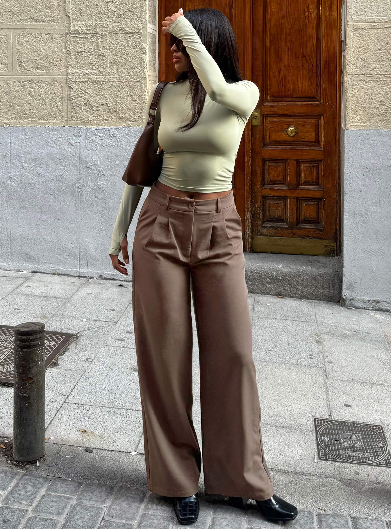 Pantalones Archer marrones