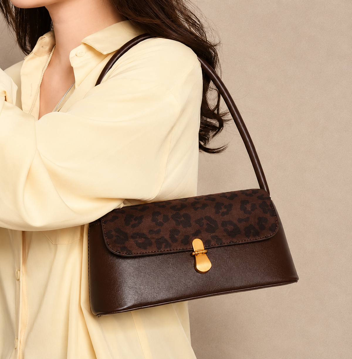 Bolso Alessia Leopardo