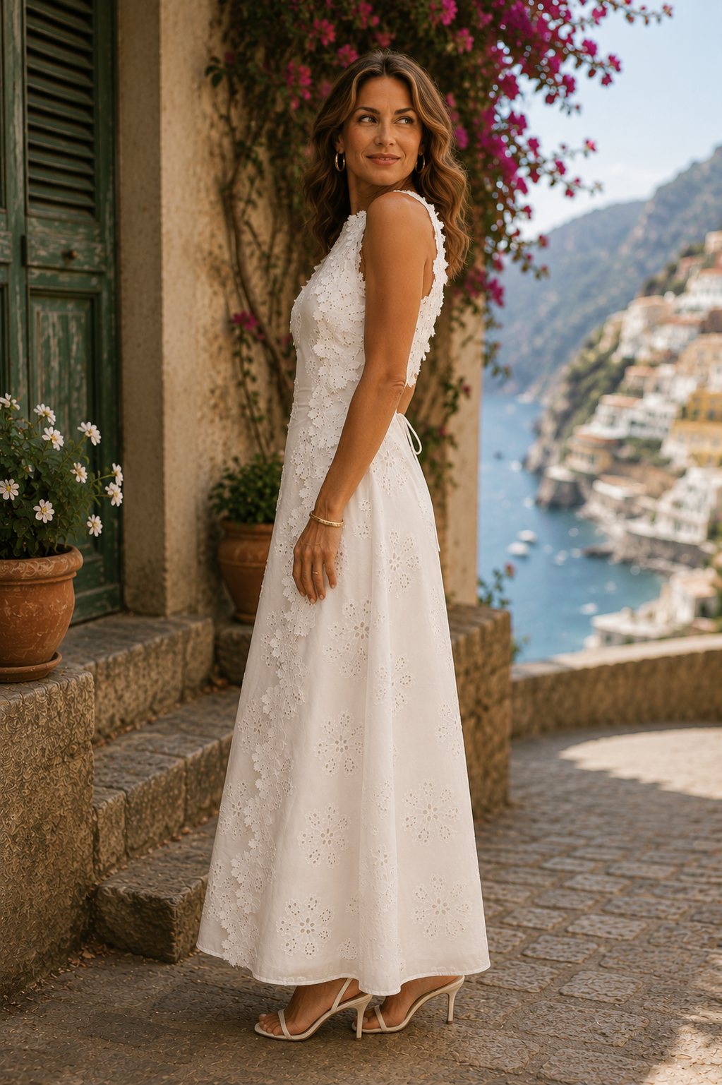 Della | Vestido Maxi Elegante con Bordados