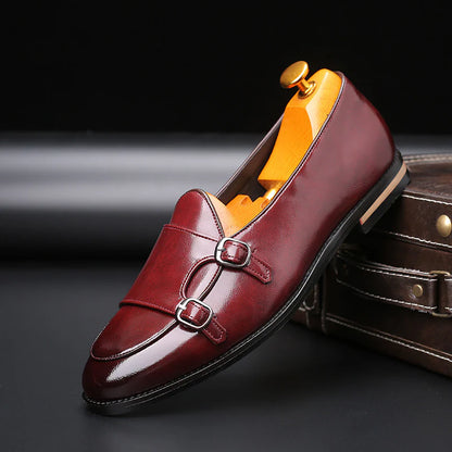 Zapatos Monaco de Doble Hebilla