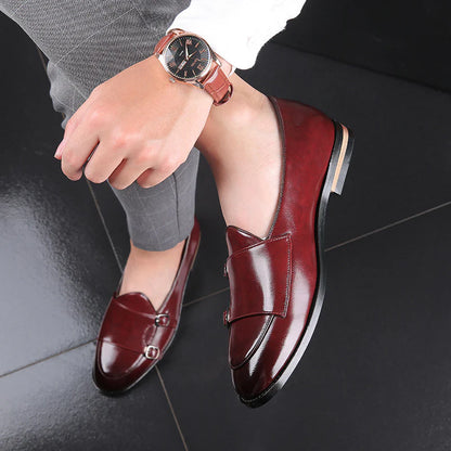 Zapatos Monaco de Doble Hebilla
