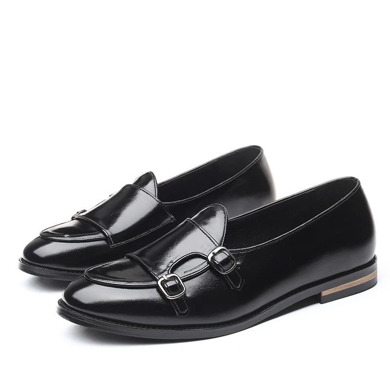 Zapatos Monaco de Doble Hebilla