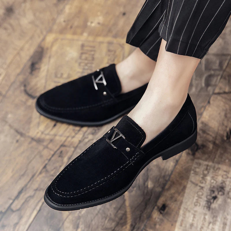 Mocasines de ante artesanales Vellini Classics