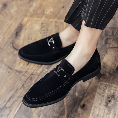 Mocasines de ante artesanales Vellini Classics