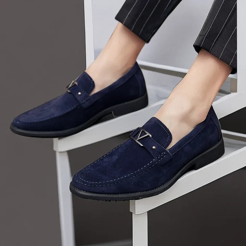 Mocasines de ante artesanales Vellini Classics