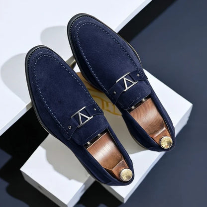 Mocasines de ante artesanales Vellini Classics
