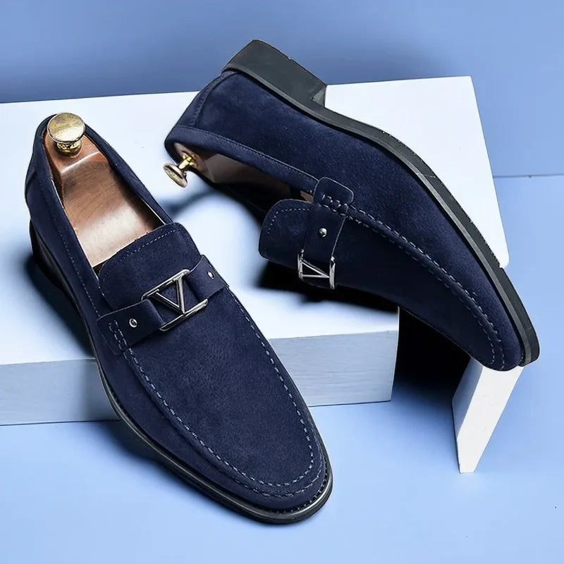 Mocasines de ante artesanales Vellini Classics
