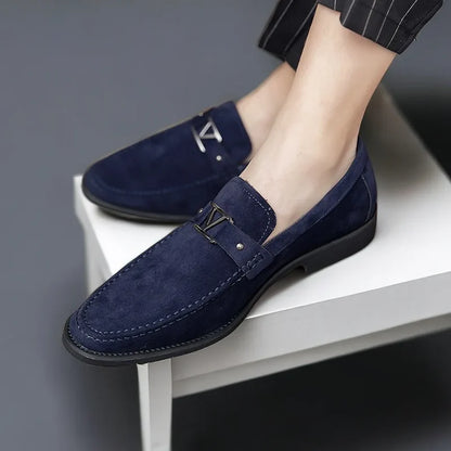 Mocasines de ante artesanales Vellini Classics