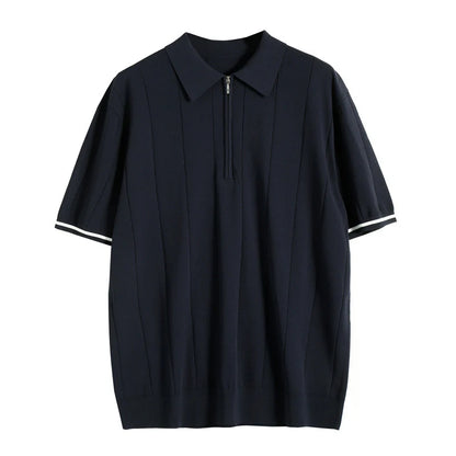 Lozano Lopez Zip Polo