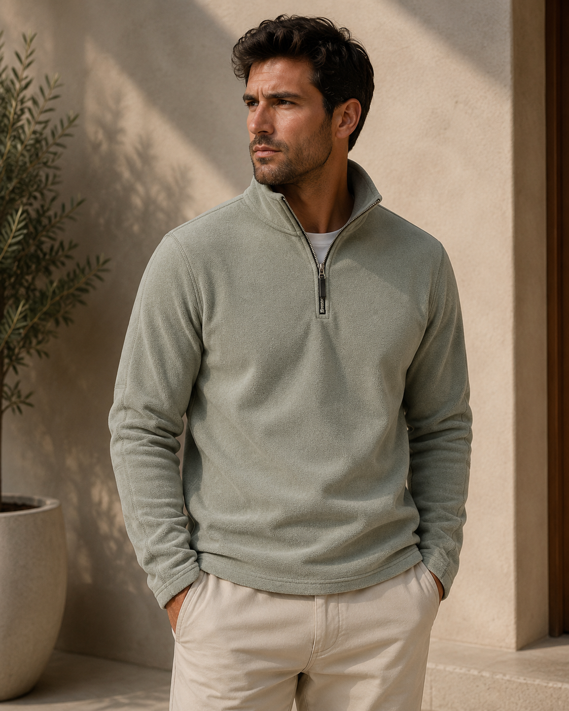 Suéter Aspen Quarter Zip