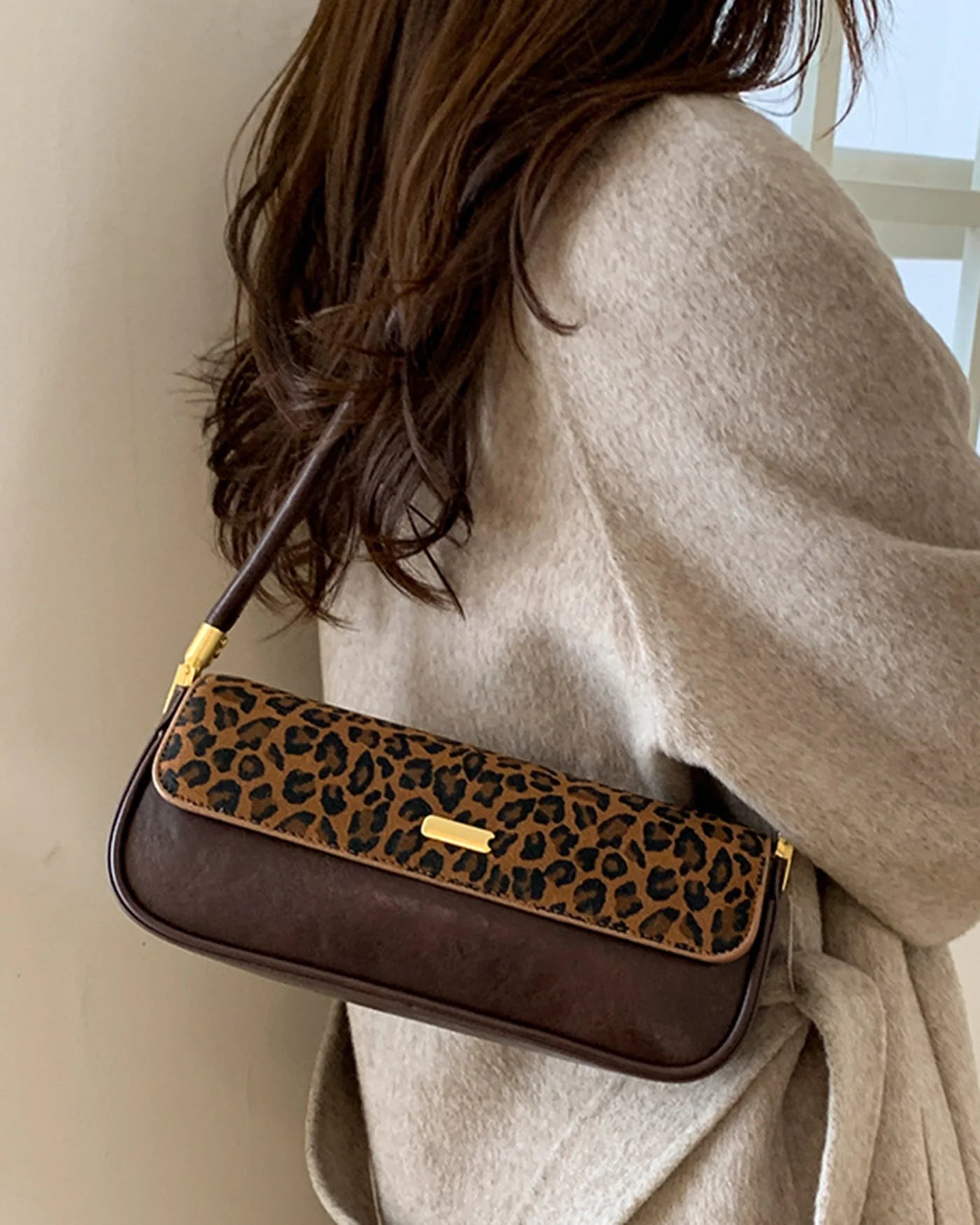 Bolso Alessia Leopardo